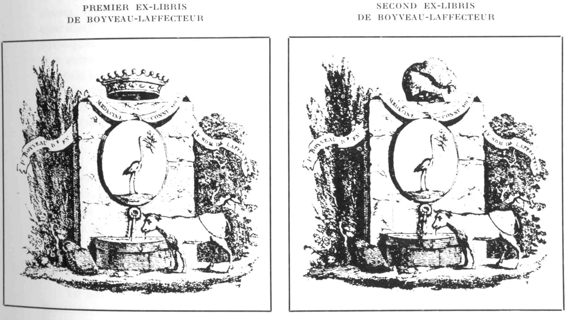 Ex libris boyveau