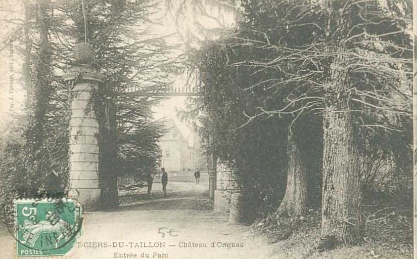 Entrée du parc en 1905