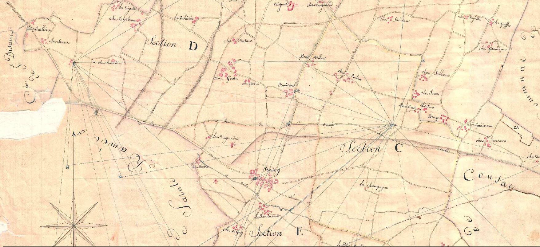 Plan napoleonien 1825 general