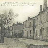 St ciers 1912 groupe scolaire et gendarmerie