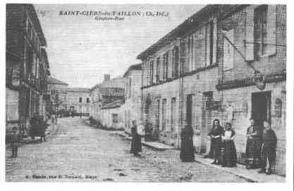 St ciers 1912 rue principale 1